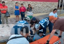 Imprudencia al volante deja un motorizado gravemente herido en Estelí Foto: Imprudencia al volante deja un motorizado gravemente herido en Estelí/TN8