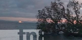 Foto: Isla de Ometepe en luto por desaparición de vecino tras ingresar al lago/TN8