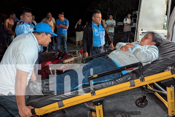 Foto: Borracho provoca accidente en Carretera Granada - Nandaime/TN8