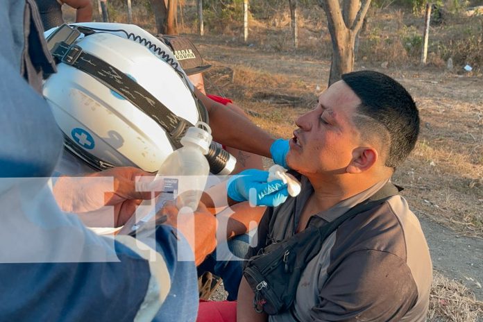 Foto: Dos lesionados en Juigalpa/TN8 Foto: Dos lesionados en Juigalpa/TN8