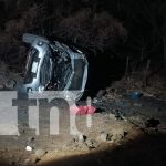 Foto: Camioneta pierde el control en la cuesta el Coyol/TN8