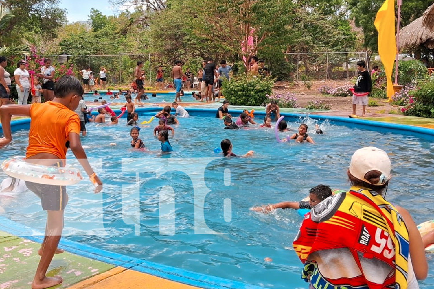 Foto: Parque acuático de San Isidro, Matagalpa, atrae a cientos de turistas este verano/TN8