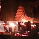 ¡Solo quedaron escombros! Voraz incendio en Matiguás destruye hogar Foto: Familia pierde su casa tras voraz incendio en Matiguás/TN8