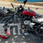Foto: Motociclistas resultan heridos tras choque en Juigalpa/TN8