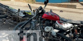 Foto: Motociclistas resultan heridos tras choque en Juigalpa/TN8