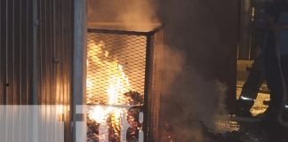 Foto: Incendio en bodega de Estelí fue provocado: bomberos controlan el siniestro/TN8