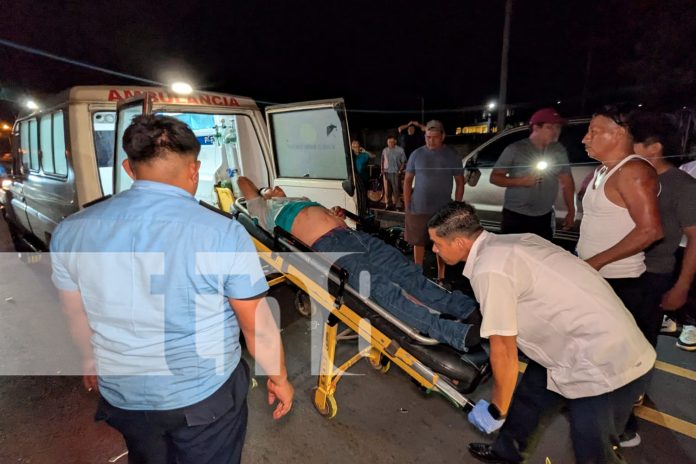 Foto: Impactante choque en Granada/TN8