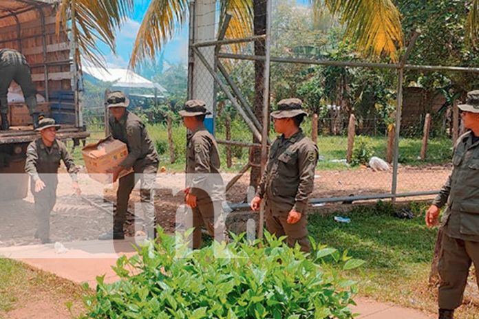 Foto: Ejército de Nicaragua garantiza logística para alimentación escolar/TN8 Foto: Ejército de Nicaragua garantiza logística para alimentación escolar/TN8