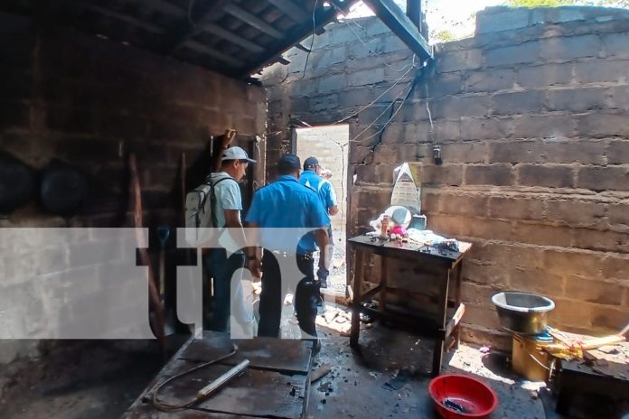 Foto: Incendio en Jinotega deja daños por más de C$140,000/TN8