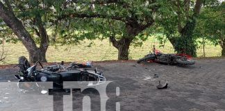 Foto: Tres personas resultan lesionadas en accidente de tránsito en la comarca Pasmata, Jalapa/TN8