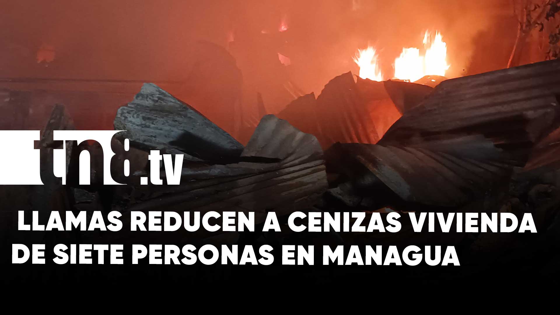 Incendio deja a humilde familia sin hogar en el barrio 13 de Mayo en ...