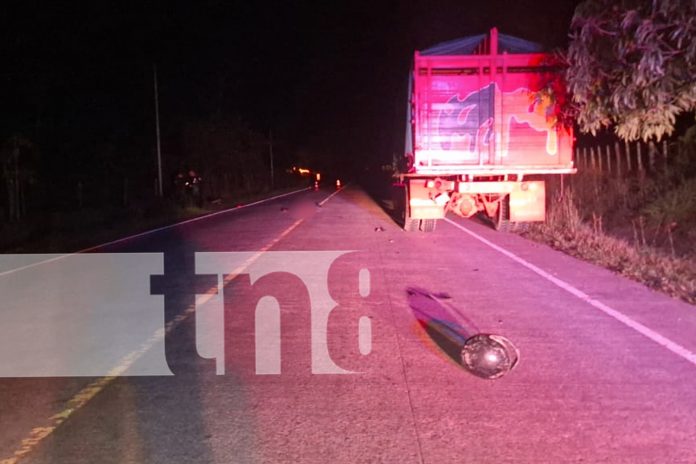 Foto: Accidente en el kilómetro 300 en la vía Mulukuku-Siuna/TN8 Foto: Accidente en el kilómetro 300 en la vía Mulukuku-Siuna/TN8