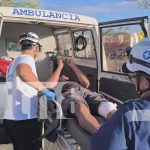 Foto: Motorizado imprudente causa fuerte accidente en Estelí /TN8
