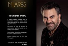 Foto: Mijares anuncia retiro temporal /Cortesía
