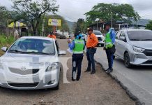 Foto: Campaña vial en Matagalpa /TN8