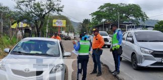 Foto: Campaña vial en Matagalpa /TN8