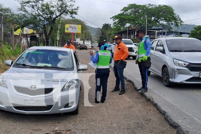 Foto: Campaña vial en Matagalpa /TN8 Foto: Campaña vial en Matagalpa /TN8