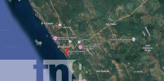 Foto: Familia es arrastrada por oleaje en playa El Tránsito /TN8