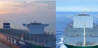 Foto: China hace historia naval: zarpa el buque de carga más grande del mundo /Cortesía