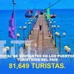 Más de 81 mil turistas visitaron los principales puertos turísticos de Nicaragua Foto: Semana exitosa en los puertos turísticos de Nicaragua /TN8