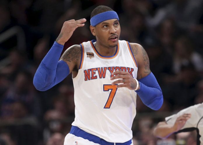 Carmelo carmelo, anthonym knicks, nueva, york,