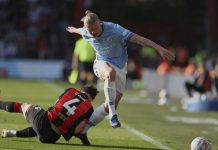 Guardiola revela cuán tiempo Haaland podría perderse por lesión erling, haaland, manchester, city