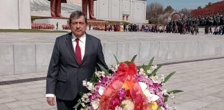 Foto: Nicaragua participa en tributo oficial en Pyongyang /Cortesía