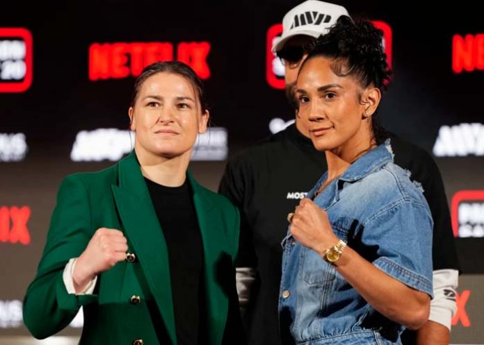 Serrano katie, taylor, amanda, serrano, boxeo,