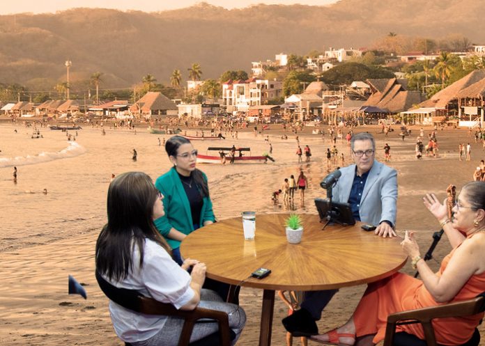 Foto: Entrevista en TN8 sobre ofertas de restaurantes y hoteles en playas de Nicaragua / TN8