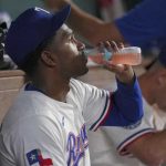 Rocker poncha a 8 y logra su 1ra victoria en las mayores kumar, rocker, rangers, texas, beisbol