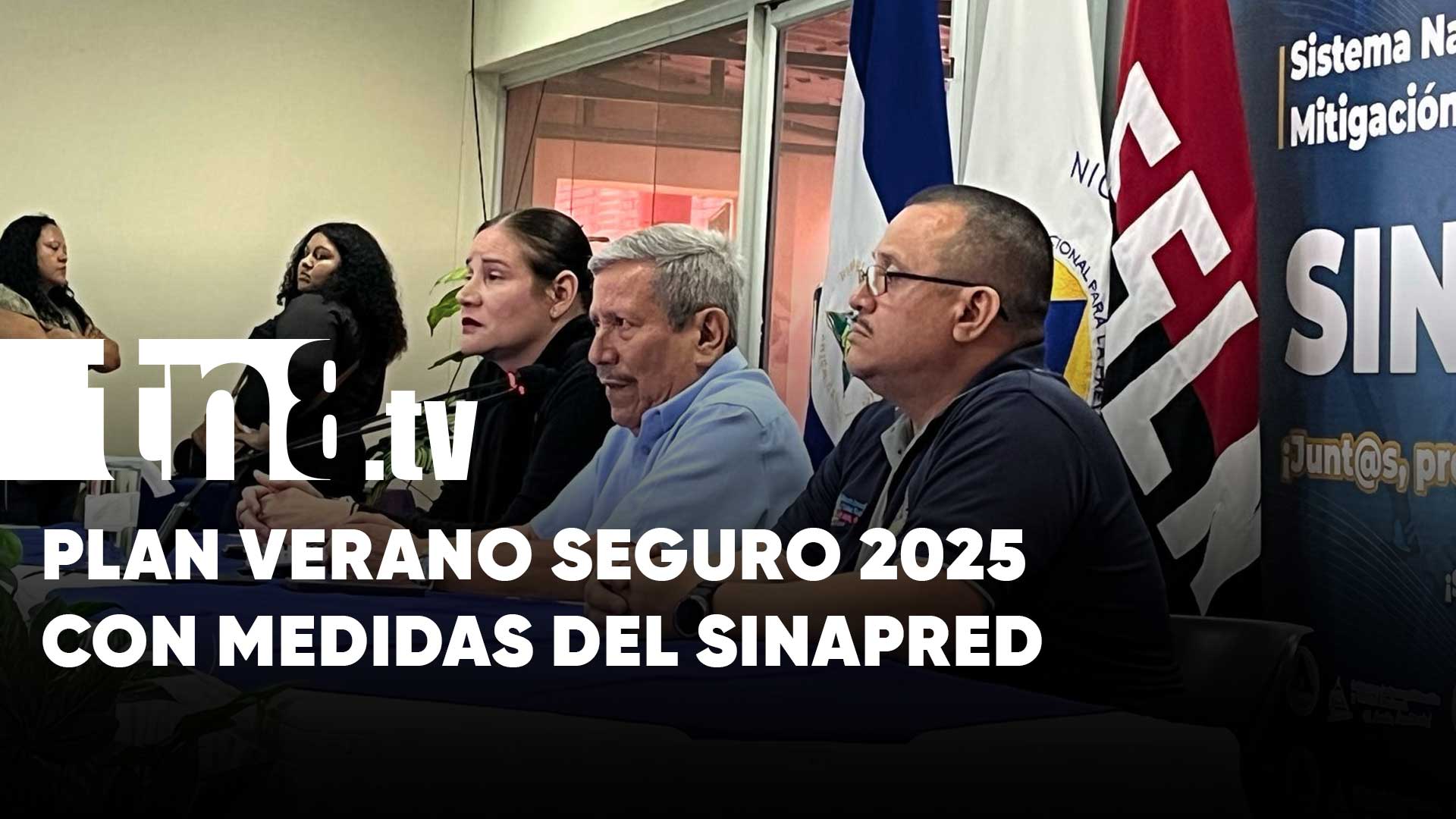 SINAPRED presenta medidas de seguridad para un Verano Seguro 2025 | TN8.ni