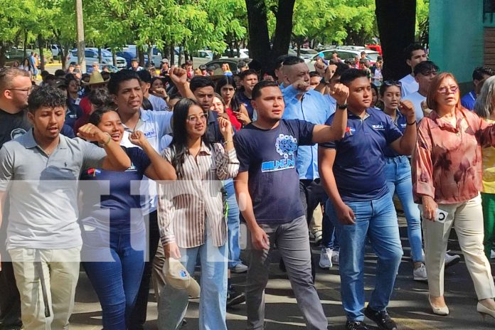 Foto: Inauguran juegos deportivos en la UNAN-Managua /TN8
