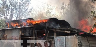 Foto: Incendio en una vivienda de Boaco / TN8