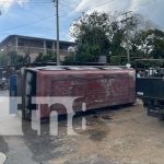 El susto de sus vidas: Estudiantes sufren accidente en recorrido escolar en Catarina Foto: Accidente con bus escolar en Catarina, Masaya / TN8