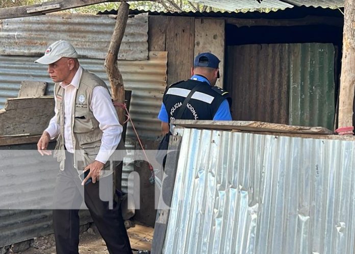 Foto: Hombre muerto en una caseta de Juigalpa, Chontales / TN8