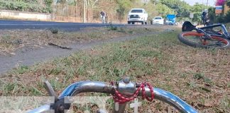 Foto: Mortal accidente acaba con vida de ciclista en Carazo / TN8