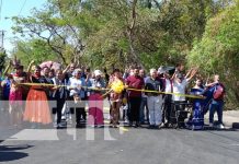 Foto: Nuevas calles para el barrio Cuba, en Managua / TN8