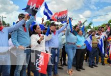 Nueva era para El Tortuguero: ahora solo toma 4 horas llegar a Managua Foto: Inauguración de tramo carretero en El Tortuguero - El Rama, Caribe Sur / TN8