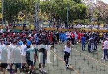 Foto: Fútbol Sala a gran escala en Managua / TN8