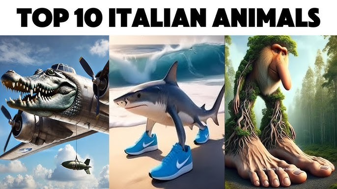 Foto: Fenómeno en TikTok, el brainrot italiano Foto: Fenómeno en TikTok, el brainrot italiano