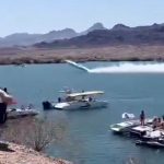 Lancha sale volando por los aires durante carrera en EEUU
