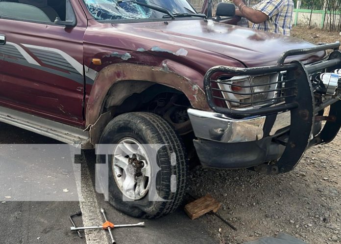 Foto: Fuerte accidente en Juigalpa, Chontales / TN8 Foto: Fuerte accidente en Juigalpa, Chontales / TN8