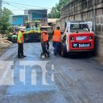 Familias del barrio Camilo Ortega, en Managua, cuentan con 6 nuevas calles asfaltadas Foto: Nuevas calles en el barrio Camilo Ortega, Managua / TN8