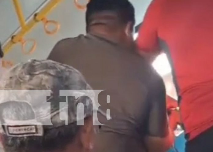 Foto: Capturan a ladrón en una ruta de Managua / TN8 Foto: Capturan a ladrón en una ruta de Managua / TN8