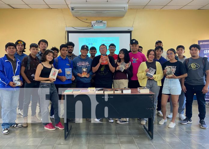 Foto: Club de lectura desde el Tecnológico de Carazo / TN8