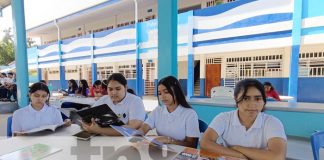 Foto: Hábito de la lectura en colegios de Nicaragua / TN8