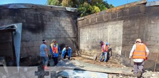 Foto: Grandes pérdidas por incendio en vivienda del barrio 8 de marzo, Managua / TN8