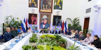 Foto: Reunión de Nicaragua con delegación del Consejo de Seguridad de la Federación de Rusia / TN8