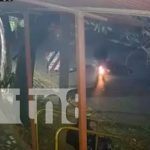 Foto: Robo de moto en el barrio Campo Bruce, Managua / TN8