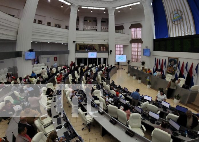 Foto: Sesión Parlamentaria en Nicaragua / TN8